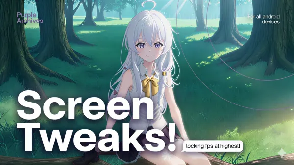 Screen Tweaks Display